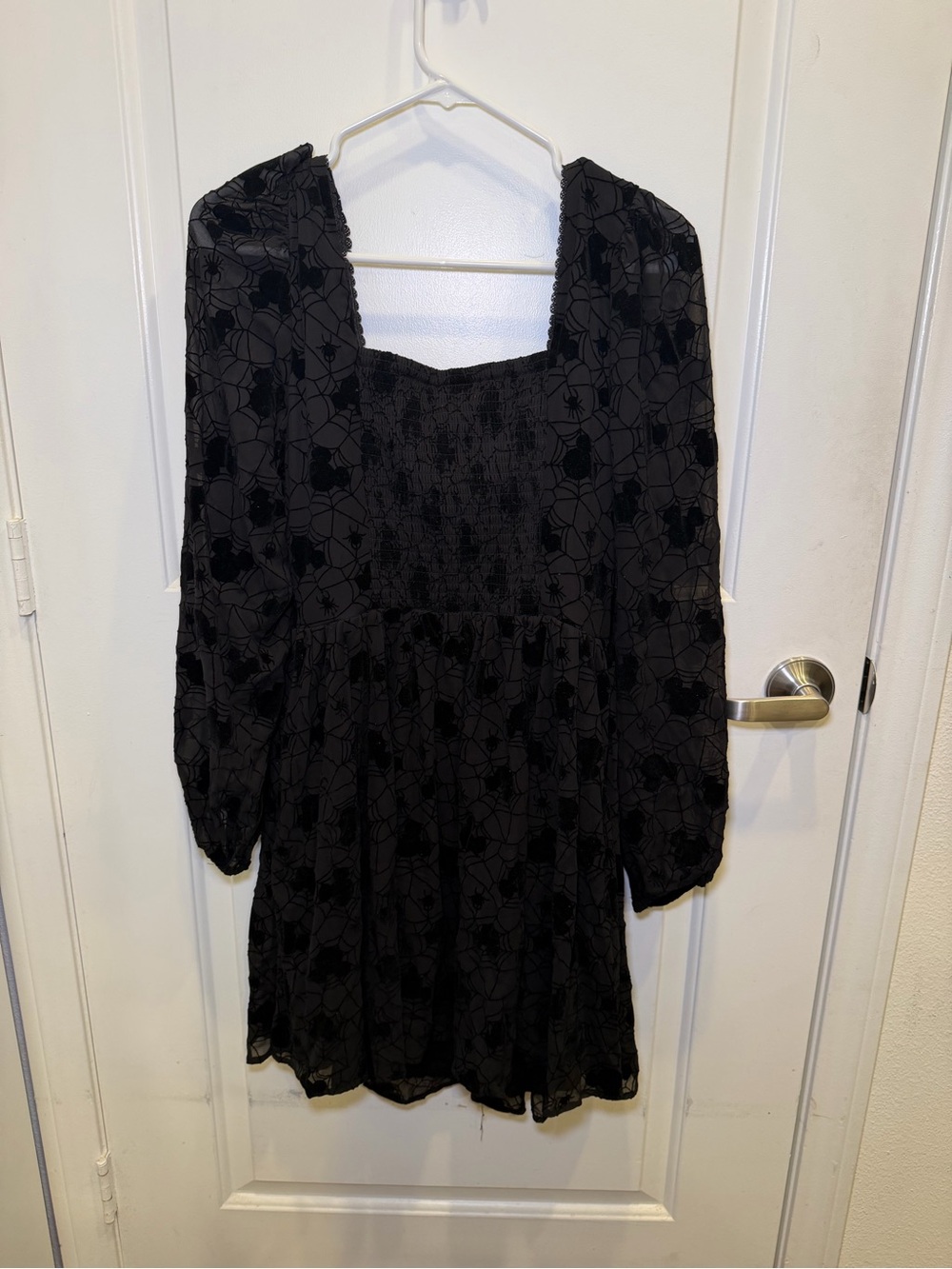 NWOT BoxLunch Disney Mickey Mouse Spiderweb Ladies Dress - Picture 9 of 10